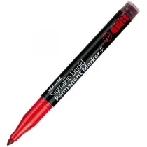 Marker permanentny SigmaFlo F 128 czerwony MonAmi (2080135503)