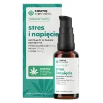 Cosma Cannabis Stres i napicie Ekstrakty w olejku konopnym Suplement diety 30 ml
