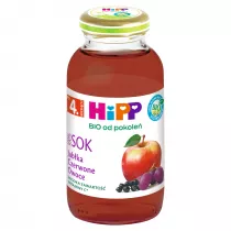 Hipp Sok 100% jab�ka czerwone owoce po 4. miesi�cu 200 ml Bio