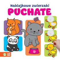 Puchate. Naklejkowe zwierzaki