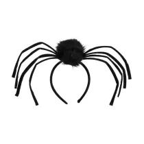 PartyDeco Opaska Pajk 19x32cm czarny