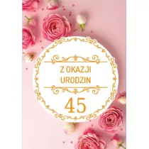 Trend Kartka okoliczno�ciowa Urodziny 45