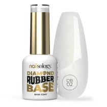 Clavier Nailsology Diamond Ruber Base hybrydowa baza kauczukowa DB02 Beach Babe 8 ml