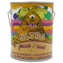 Ultra Piasek - puszka 900g ��ty + 4 du�e foremki Morskie �ycie + 2 narz�dzia Epee