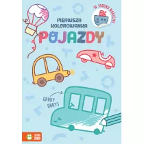 Pierwsza kolorowanka. Pojazdy