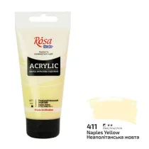 Rosa Farba akrylowa naples yellow 411 75ml