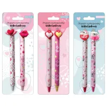 Beniamin D�ugopis wymazywalny walentynka 2 szt mix