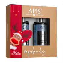 Apis Zestaw prezentowy Who`s the boss: el do mycia ciaa + krem do ciaa i doni 300 ml + 300 ml