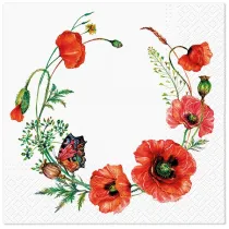 Paw Serwetki 33 x 33 cm Poppy Aesthetic TL125500 20 szt.