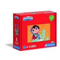 Puzzle 6 kostki play for future Super przyjaciele 44008