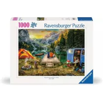 Puzzle 1000 el. Na kempingu Ravensburger