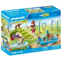 Playmobil My Life Plac zabaw dla ps�w 71745