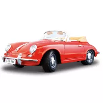 Porsche 356B Cabriolet Black 1:24 BBURAGO