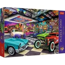 Puzzle 1000 Gara kolekcjonera samochodw TREFL