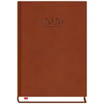 Michalczyk i Prokop Terminarz powszechny 2026 ciemny br�z