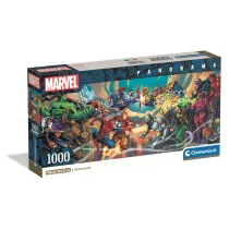 Puzzle 1000 el. Panorama Compact - Marvel Heroes Clementoni