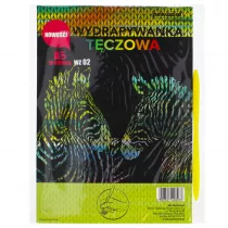 Wydrapywanka t�czowa A4 10 arkuszy WZ-02 Feniks