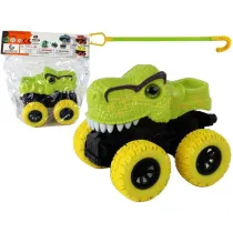 Teren�wka pchacz Tyranozaur zielony LeanToys