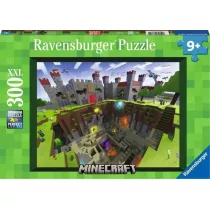 Puzzle dla dzieci 300 el. Minecraft Ravensburger