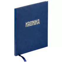 Kronika A4 120 kartek granatowa GRAND