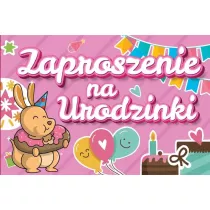 Zaproszenie Urodziny 10 szt.