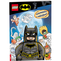 LEGO Batman. Kolorowanka z naklejkami