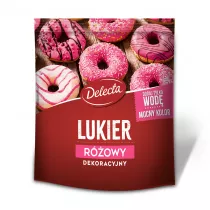 Delecta Lukier dekoracyjny rowy 80 g
