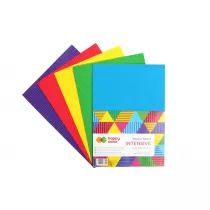 Happy Color Tektura falista INTENSIVE, 5 kolorw, A4, 5 arkuszy 5 kartek