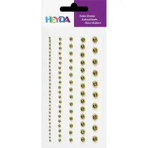 Dekor Art Serwis Pereki smaoprzylepne zote 91 szt