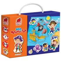 Puzzle Piraci. Gra magnetyczna Roter Kafer