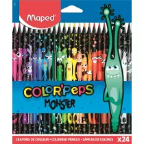 Maped Kredki Colorpeps Monster tr�jk�tne 24 szt.