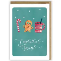 Cardie Kartka Bo�e Narodzenie Cieplutkich �wi�t + eko koperta
