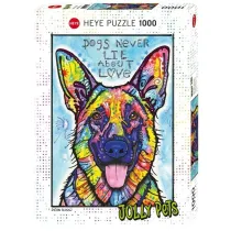 Puzzle 1000 el. Pies, Jolly Pets Heye