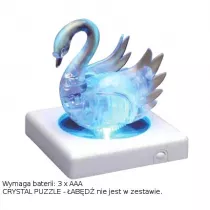 Puzzle 3D Crystal Podstawka Dekoracyjna LED Bard Centrum Gier