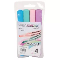 Cresco Zakrelacz MAXX Pastel 4 szt.