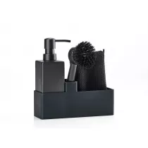 Zone Denmark Organizer do zlewu ze ciereczk czarny 330413