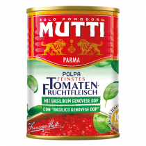 Mutti Pomidory krojone z bazylią 400 g