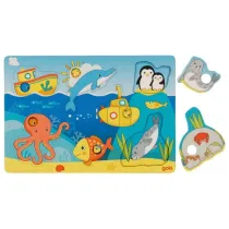 Puzzle zakryj t�o Zwierz�ta morskie Goki