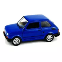 Fiat 126p 1:27 granatowy WELLY