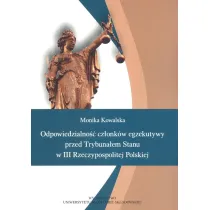 Odpowiedzialno�� cz�onk�w egzekutywy przed Trybuna�em Stanu w III Rzeczpospolitej