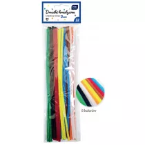 Interdruk Druciki kreatywne 30cm kolorowe 32szt