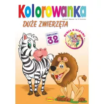 Du�e zwierz�ta. Kolorowanka