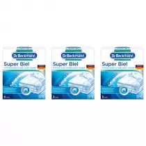 Dr. Beckmann Super Biel do wybielania tkanin w saszetkach Zestaw 3 x 3 x 40 g