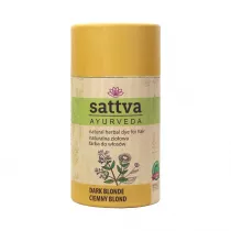 Sattva Natural Herbal Dye for Hair naturalna zio�owa farba do w�os�w Dark Blonde 150 g