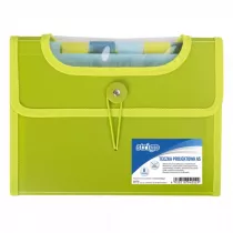 Strigo Teczka VFILE PP A5 z 6 przekadkami zielona
