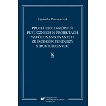 Procedury zam�wie� publicznych w projektach wsp�finansowanych ze �rodk�w funduszy strukturalnych