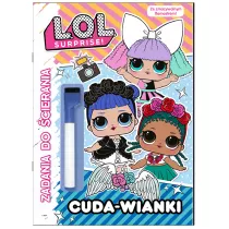 L.O.L. SURPRISE! Cuda-wianki Zadania do �cierania (ze zmywalnym flamastrem)