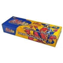 Alfa Pastello Farby plakatowe 20ml 10 kolorw