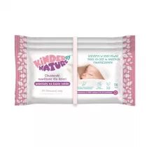 Kinder By Nature Chusteczki nawilane dla niemowlt i dzieci 3 x 56 szt.