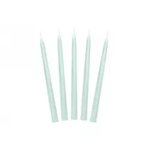 wieca stokowa matowa szawiowy 24cm 10szt